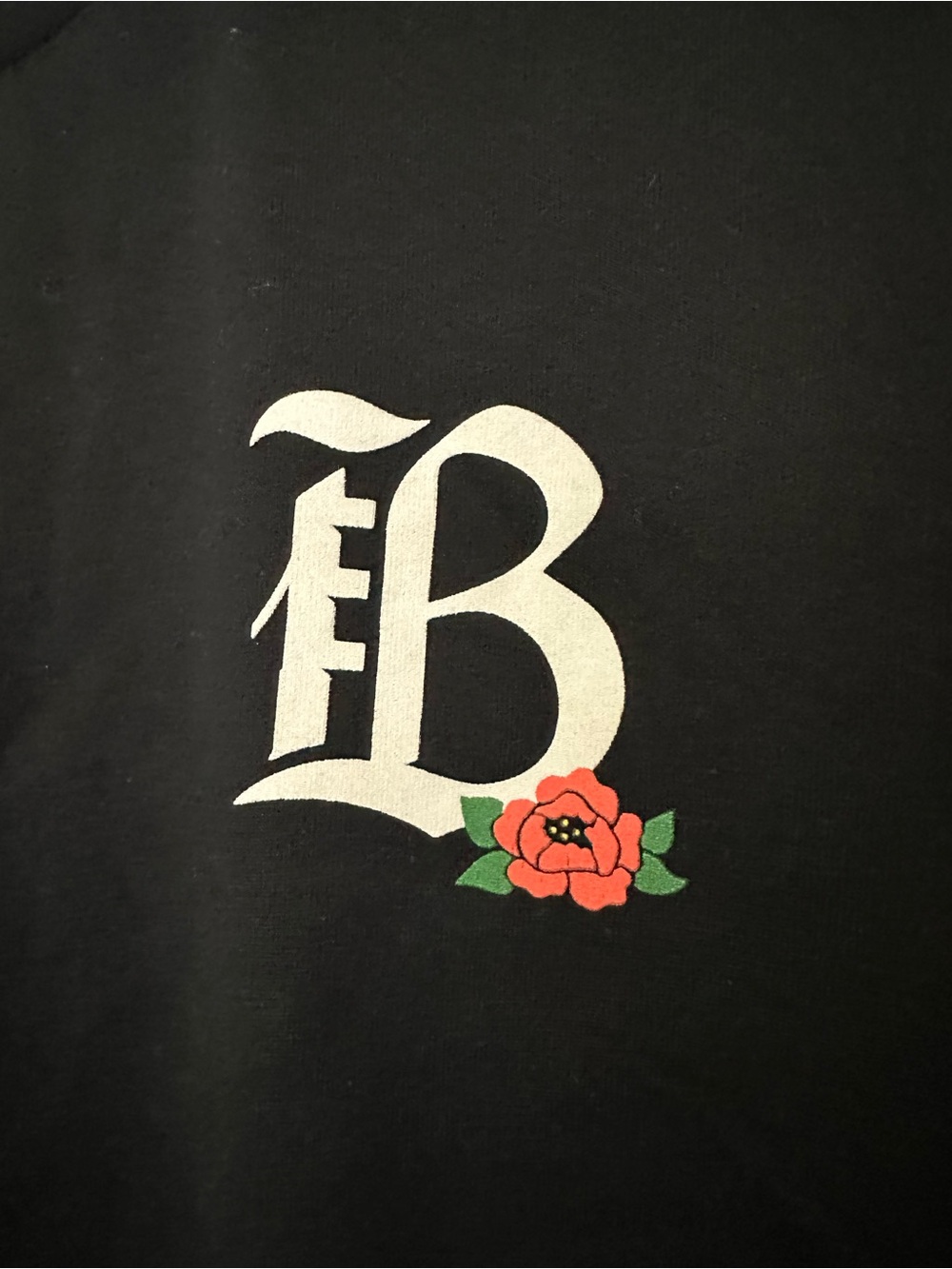 Women’s Navy Short-Sleeve Tee with BFC logo - Picture 2 of 4